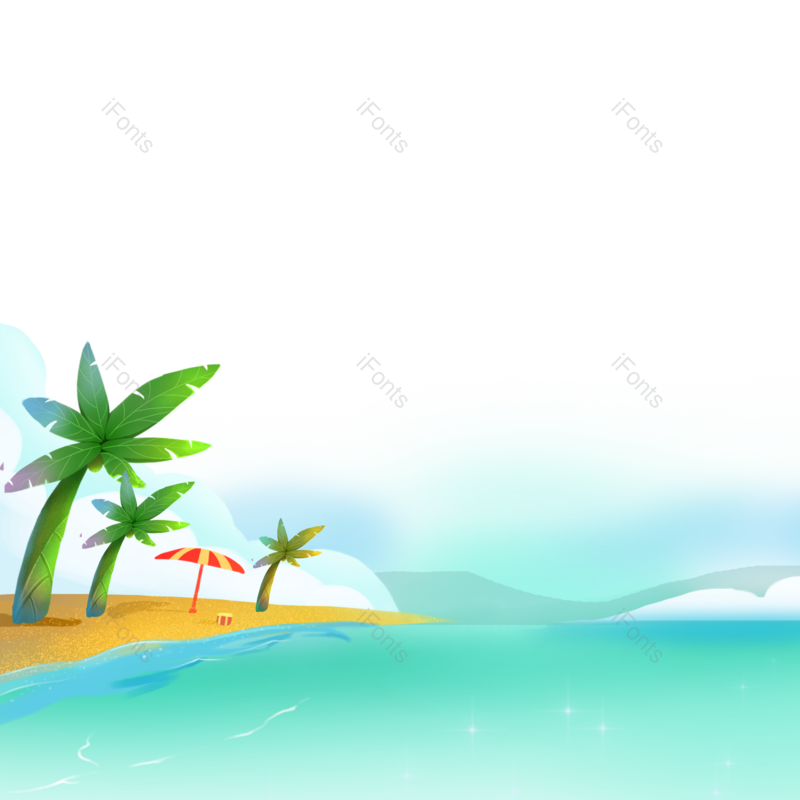 海边图片,风景素材元素,风景PNG,旅行免抠素材